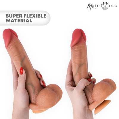 MR INTENSE - GARY XL PÊNIS ULTRA-REALISTA COM TESTÍCULOS 25,5 CM -Ø- 5,1 CM - D-245162 - Dona Pimenta