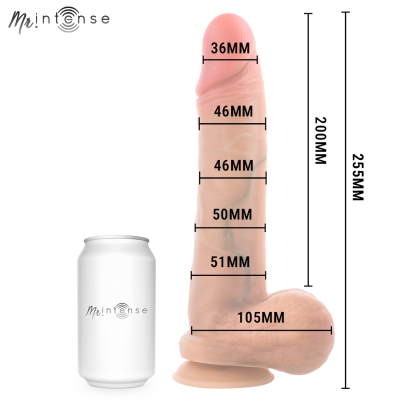 MR INTENSE - GARY XL PÊNIS ULTRA-REALISTA COM TESTÍCULOS 25,5 CM -Ø- 5,1 CM - D-245162 - Dona Pimenta