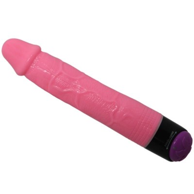 COLORFUL SEX VIBRADOR REALISTICO ROSA 23 CM - D-218769 - Dona Pimenta