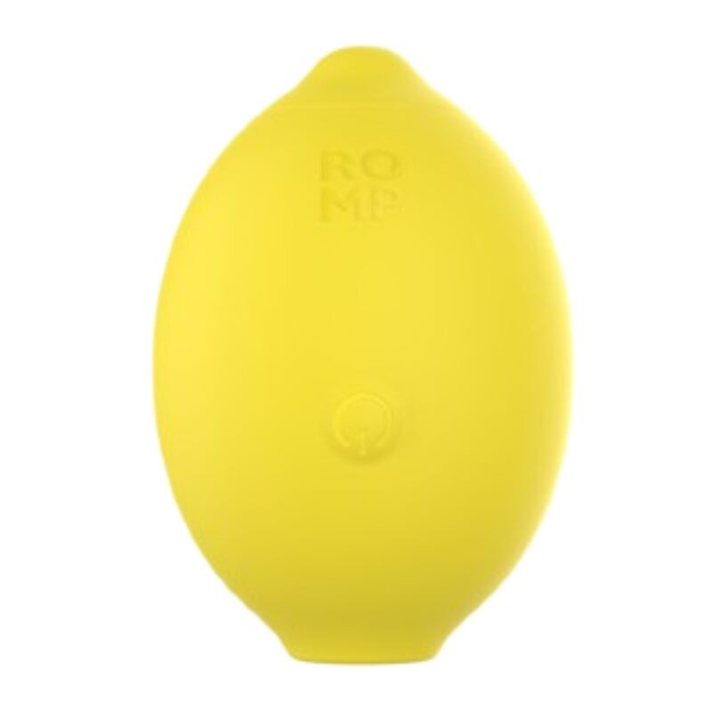 ROMP - LEMON CRUSH PLEASURE AIR ESTIMULADOR CLITÓRICO AMARELO - D-246267 - Dona Pimenta