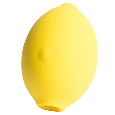 ROMP - LEMON CRUSH PLEASURE AIR ESTIMULADOR CLITÓRICO AMARELO - D-246267 - Dona Pimenta