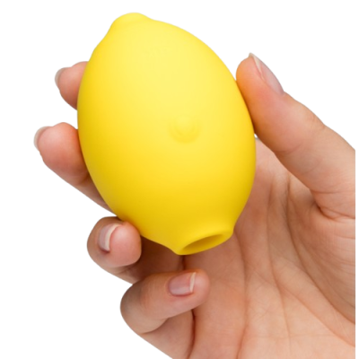 ROMP - LEMON CRUSH PLEASURE AIR ESTIMULADOR CLITÓRICO AMARELO - D-246267 - Dona Pimenta