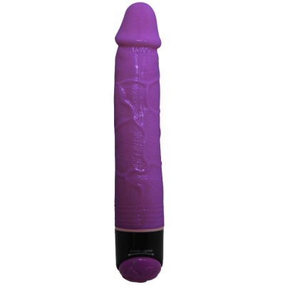 COLORFUL SEX VIBRADOR REALISTICO LILA 23 CM - D-218770 - Dona Pimenta