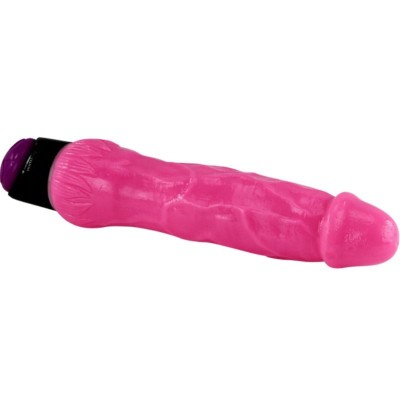 COLORFUL SEX VIBRADOR REALISTICO ROSA 24 CM - D-218771 - Dona Pimenta