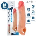 MR INTENSE - CAPA DE SILICONE PARA PÊNIS SIMON L 16 CM -Ø- 4,5 CM - D-245169 - Dona Pimenta
