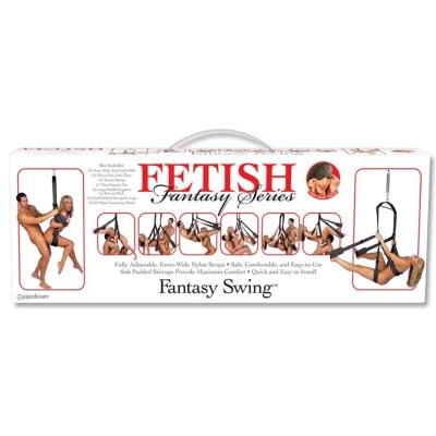 FETISH FANTASY SERIES - BALANÇO SEXUAL FANTASIA NEGRA - D-246323 - Dona Pimenta