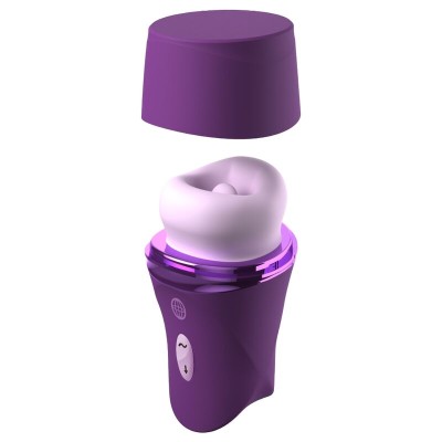 FANTASY FOR HER - LUSH KISS PLUSH PURPLE SUCTION & LICKING CLITORIAL TIMULATOR - D-246317 - Dona Pimenta