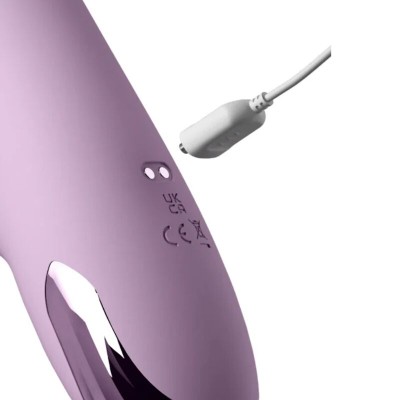 FANTASY FOR HER - G-TOUCH PULSE PRO VIBRADOR COELHO ROXO PARA PONTO G E CLITÓRIS - D-246318 - Dona Pimenta