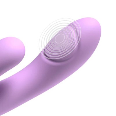 FANTASY FOR HER - INTIMOTION FLUTTER PRO VIBRADOR COELHO ROXO PARA PONTO G E CLITÓRIS - D-246319 - Dona Pimenta