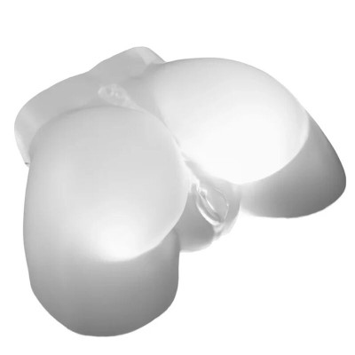 PDX ELITE - GO-GO BOOTY MEGA MASTURBADOR MASCULINO ILUMINADO COM LED - D-246321 - Dona Pimenta