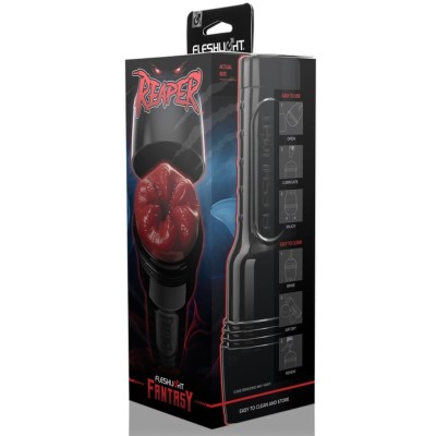 FLESHLIGHT FANTASY - REAPER STROKER MASTURBADOR MASCULINO REALISTA - D-246387 - Dona Pimenta