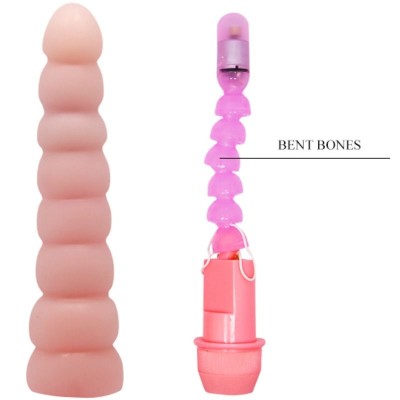 FLEXI VIBE SENSUAL SPINE VIBRADOR FLEXIBLE 19 CM - D-218781 - Dona Pimenta