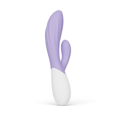 LELO - INA TWIST VIBRADOR DUPLO COELHO PARA PONTO G E CLITÓRIS LAVANDA - D-246390 - Dona Pimenta