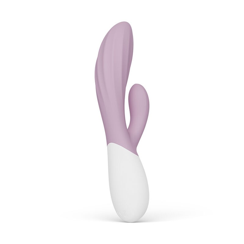 LELO - INA TWIST VIBRADOR DUPLO COELHO PARA PONTO G E CLITÓRIS LAVANDA - D-246390 - Dona Pimenta