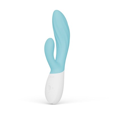 LELO - INA TWIST VIBRADOR DUPLO COELHO PARA PONTO G E CLITÓRIS LAVANDA - D-246390 - Dona Pimenta