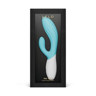 LELO - INA TWIST VIBRADOR DUPLO COELHO PARA PONTO G E CLITÓRIS LAVANDA - D-246390 - Dona Pimenta