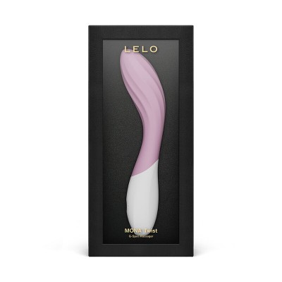 LELO - MONA TWIST VIBRADOR DE PONTO G RECARREGÁVEL COM CONTROLE POR APLICATIVO LAVANDA - D-246393 - Dona Pimenta