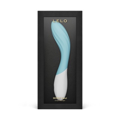 LELO - MONA TWIST VIBRADOR DE PONTO G RECARREGÁVEL COM CONTROLE POR APLICATIVO LAVANDA - D-246393 - Dona Pimenta