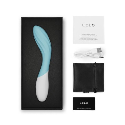 LELO - MONA TWIST VIBRADOR DE PONTO G RECARREGÁVEL COM CONTROLE POR APLICATIVO LAVANDA - D-246393 - Dona Pimenta