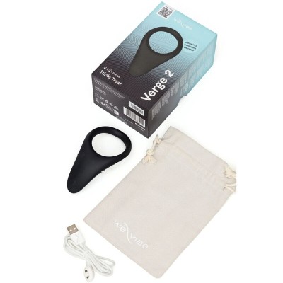 WE-VIBE - VERGE 2 ANEL VIBRATÓRIO WE CONNECT - D-246263 - Dona Pimenta