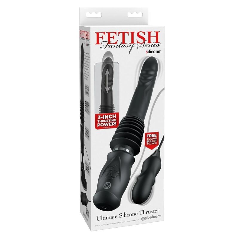 FETISH FANTASY SERIES - PROPULSOR DE SILICONE SUPREMO - D-246341 - Dona Pimenta