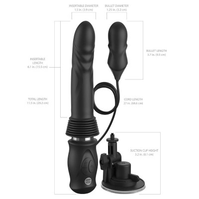 FETISH FANTASY SERIES - PROPULSOR DE SILICONE SUPREMO - D-246341 - Dona Pimenta