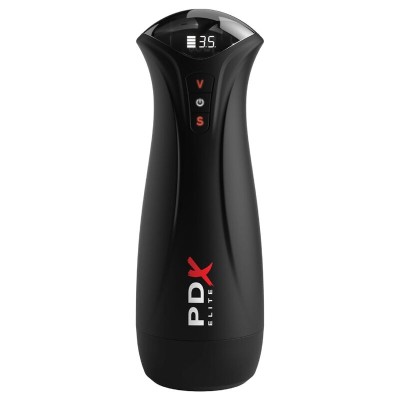 PDX ELITE - FAP-GASM CLEAR MASTURBADOR MASCULINO COM SUCÇÃO INTERMITENTE - D-246343 - Dona Pimenta
