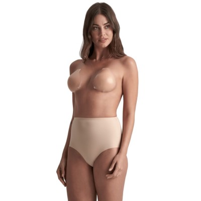 BYE-BRA - COPAS DE SILICONA BEIGE COPA A - D-245511 - Dona Pimenta