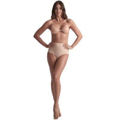 BYE-BRA - COPAS DE SILICONA BEIGE COPA A - D-245511 - Dona Pimenta