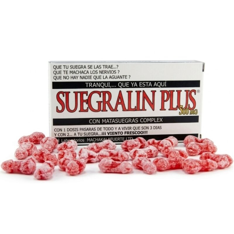 DIABLO PICANTE - CAJA DE MEDICAMENTOS SUEGRALIN PLUS - D-230482 - Dona Pimenta