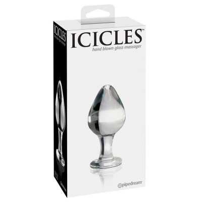 ICICLES NÚMERO 25 PLUGUE DE VIDRO SOPRADO À MÃO - PD2925-00