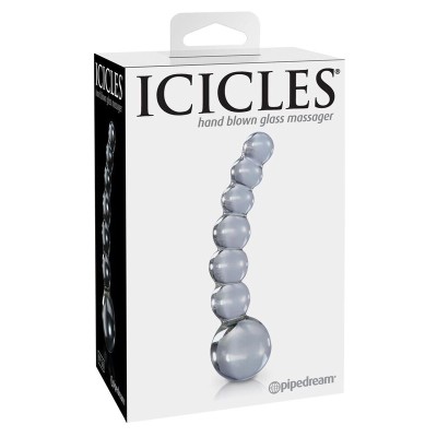 ICICLES NÚMERO 66 DILDO DE VIDRO SOPRADO À MÃO - PD2966-20