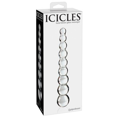 ICICLES NÚMERO 2 DILDO DE VIDRO SOPRADO À MÃO - PD2902-00