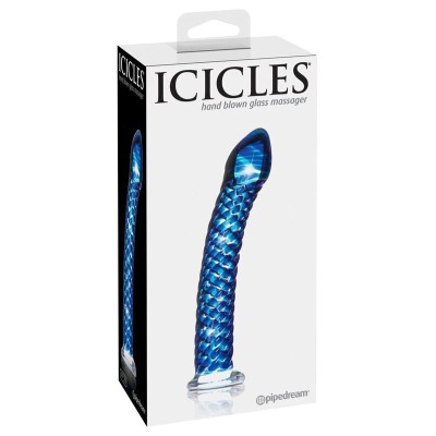 ICICLES NÚMERO 29 DILDO DE VIDRO SOPRADO À MÃO - PD2929-00