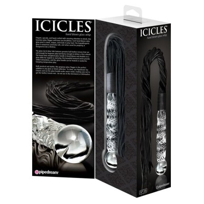 ICICLES NÚMERO 38 DILDO DE VIDRO SOPRADO À MÃO - PD2938-00
