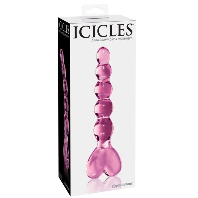 ICICLES NÚMERO 43 DILDO DE VIDRO SOPRADO À MÃO - PD2943-00