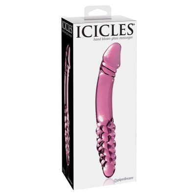 ICICLES NÚMERO 57 DILDO DE VIDRO SOPRADO À MÃO - PD2957-00
