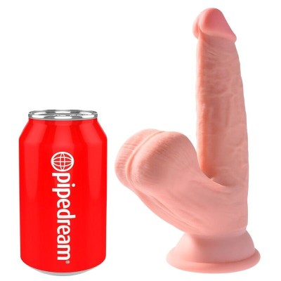 KING COCK PLUS 3D COCK BOLAS DE BALANÇO 12,7 CM - D-230588 - Dona Pimenta