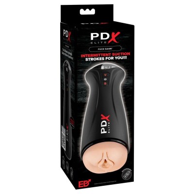 PDX ELITE - FAP-GASM - MASTURBADOR DE SUCÇÃO E VIBRAÇÃO INTERMITENTE - D-246342 - Dona Pimenta