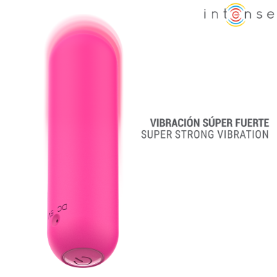 INTENSE - JUDY VIBRADOR BULLET RECARREGÁVEL COM CONTROLE REMOTO ROSA - D-246282 - Dona Pimenta