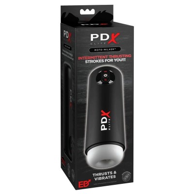 PDX ELITE - STROKER MOTO-MILKER VIBRADOR MASTURBADOR - D-236583 - Dona Pimenta