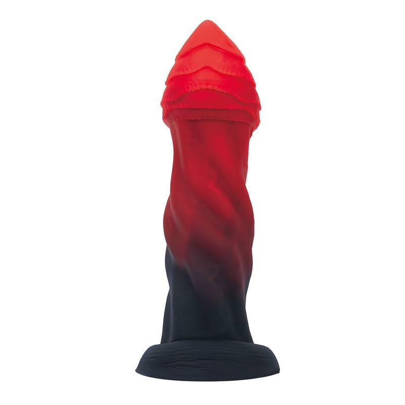 POWER MONSTERS - INFERNAL GOLIATH BICOLOR FANTASY SILICONE DILDO 25 CM Ø 6 CM - D-246106 - Dona Pimenta