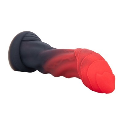 POWER MONSTERS - INFERNAL GOLIATH BICOLOR FANTASY SILICONE DILDO 25 CM Ø 6 CM - D-246106 - Dona Pimenta