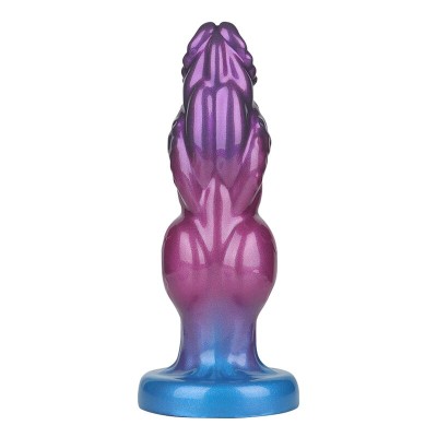 POWER MONSTERS - RIFT TITAN BICOLOR DILDO DE SILICONE INFLÁVEL FANTASIA 24 CM Ø 5 CM - D-246116 - Dona Pimenta