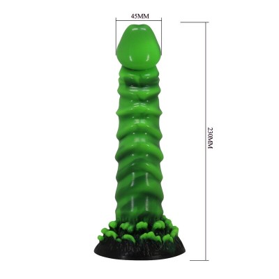 POWER MONSTERS - MANTICORE FANTASY DILDO DE SILICONE 23 CM Ø 5 CM - D-246097 - Dona Pimenta