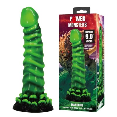 POWER MONSTERS - MANTICORE FANTASY DILDO DE SILICONE 23 CM Ø 5 CM - D-246097 - Dona Pimenta