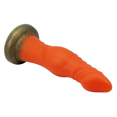 POWER MONSTERS - BLAZEHEART CHARGER FANTASY DILDO DE SILICONE 18,5 CM Ø 4,5 CM - D-246099 - Dona Pimenta