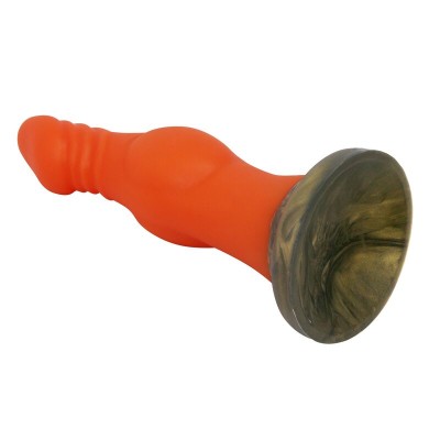 POWER MONSTERS - BLAZEHEART CHARGER FANTASY DILDO DE SILICONE 18,5 CM Ø 4,5 CM - D-246099 - Dona Pimenta