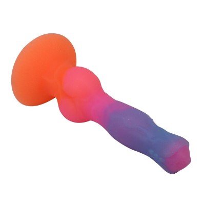 POWER MONSTERS - DILDO DE SILICONE HERCULES FANTASY 21,5 CM Ø 5 CM - D-246100 - Dona Pimenta