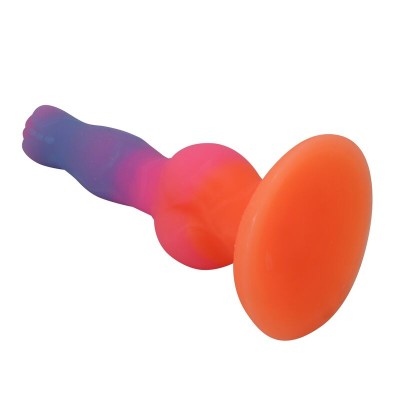 POWER MONSTERS - DILDO DE SILICONE HERCULES FANTASY 21,5 CM Ø 5 CM - D-246100 - Dona Pimenta